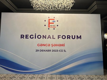 Gəncədə Milli QHT Forumunun regional forumu keçirilir